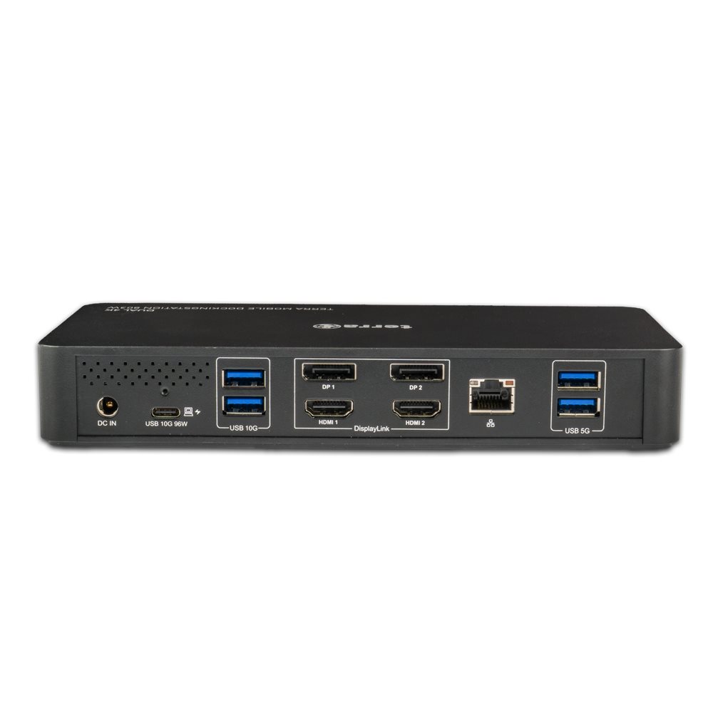 TERRA MOBILE Dockingstation 803W USB-C inkl.135W Netzteil und USB C/A Kabel