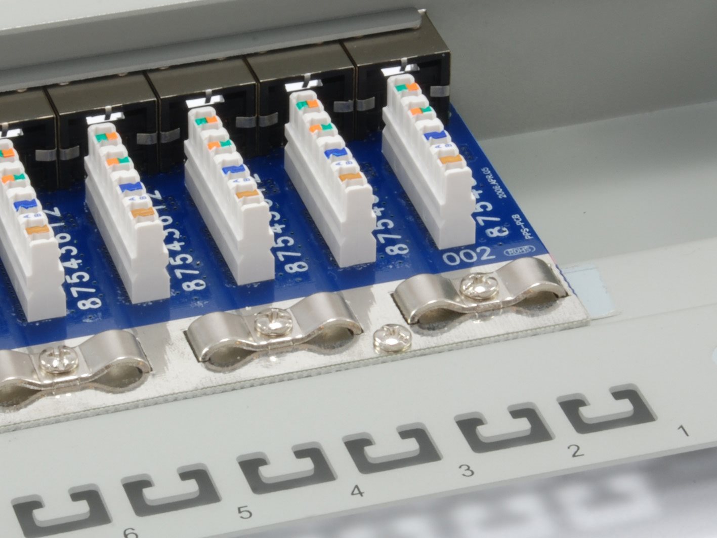 Equip Patchpanel CAT6 24 Port lightgrey 19" (1HE)