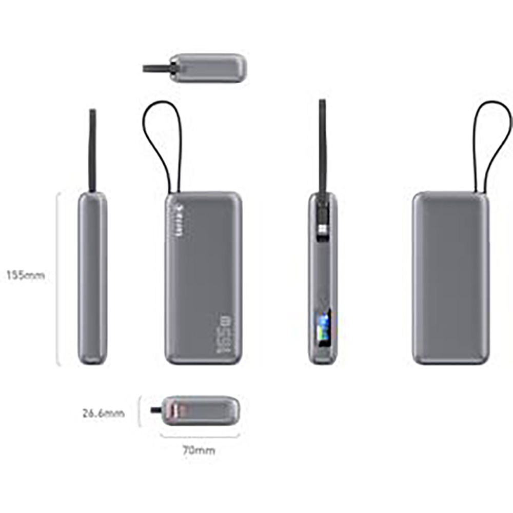 TERRA Powerbank, 20.000mAh / 165W tragbares Ladegerät